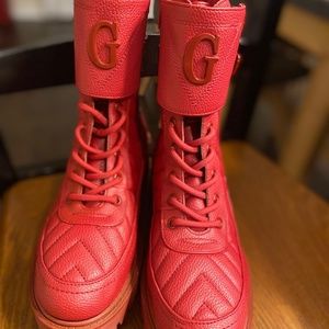 Size 9 GUESS Combat Boots